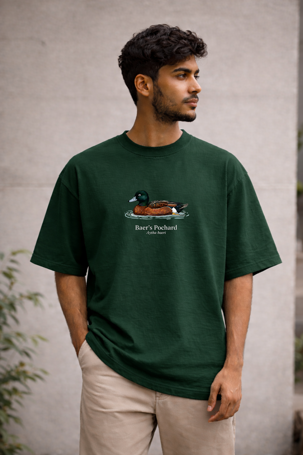 The Freshwater : Baer's Pochard Oversized Classic T-Shirt