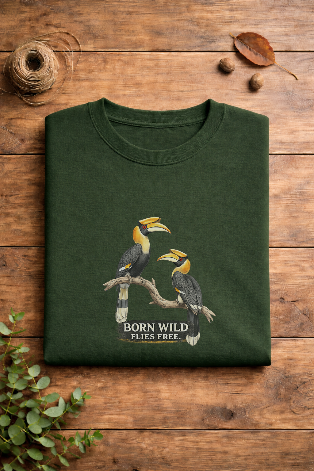 Born Wild Hornbill Oversized Tee – NIGHTHOUL