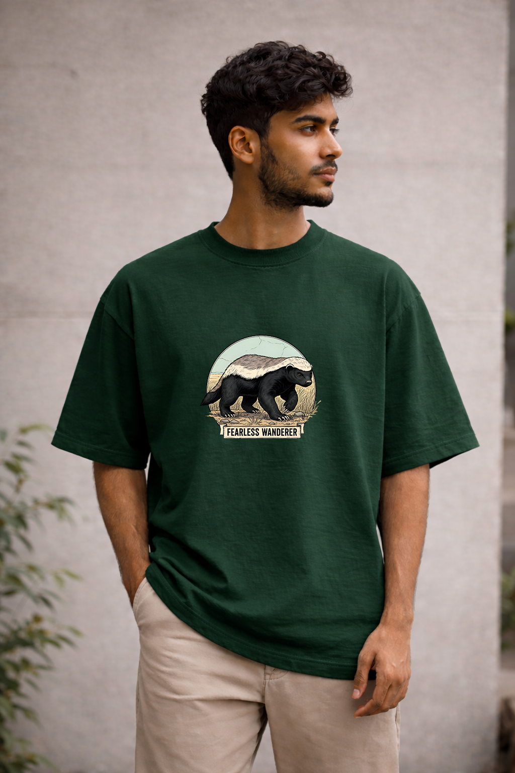 The Fearless Wanderer Heavyweight Oversized T-Shirt