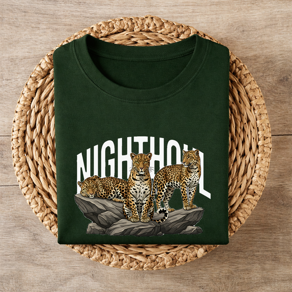 The Classic Crew T-Shirt: Leopard Trio Regular Fit