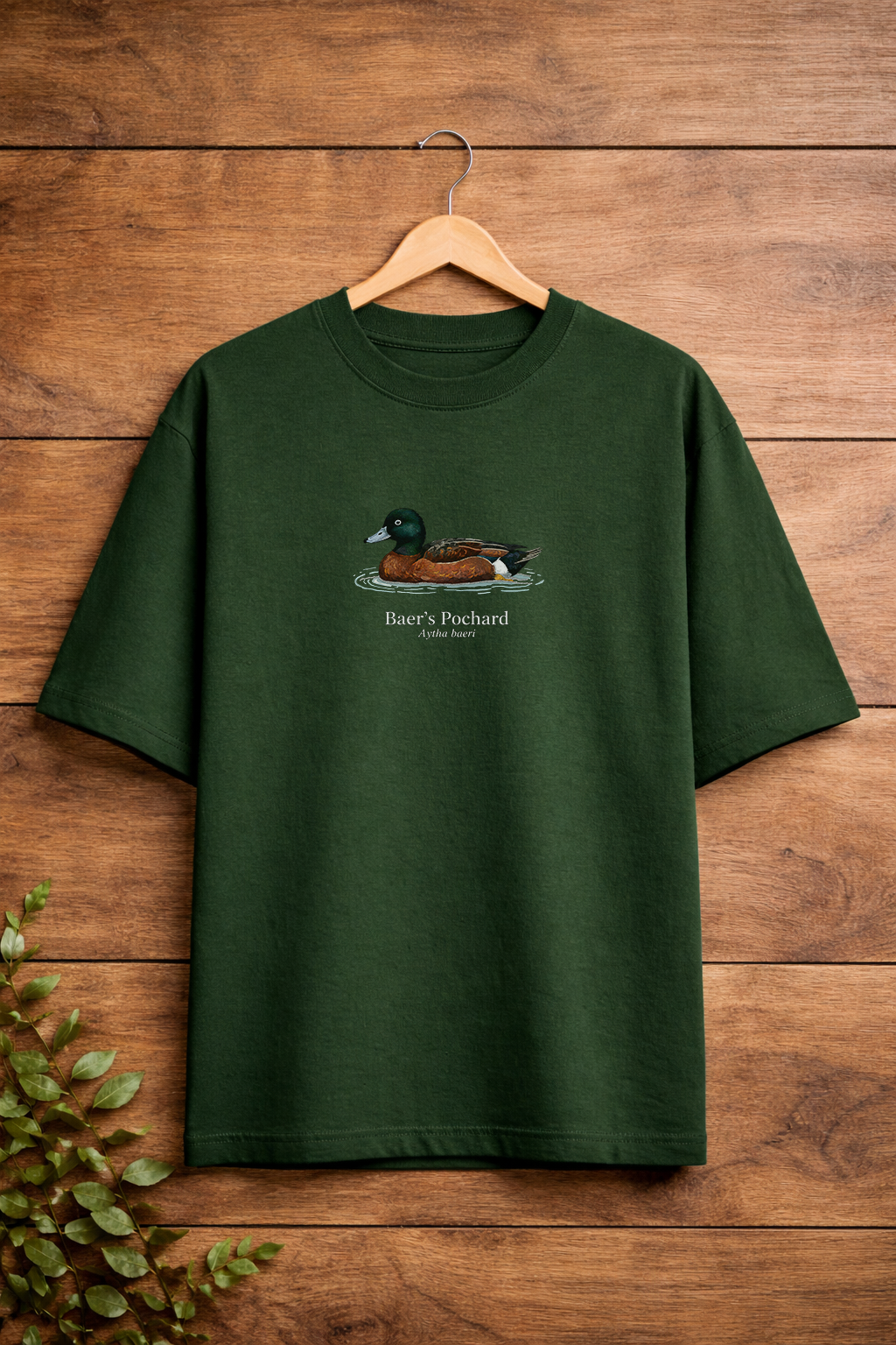 The Freshwater : Baer's Pochard Oversized Classic T-Shirt