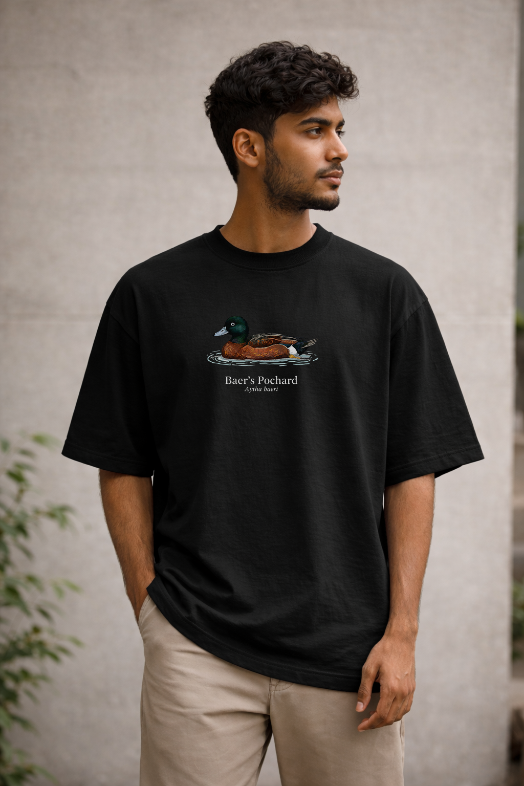 The Freshwater : Baer's Pochard Oversized Classic T-Shirt