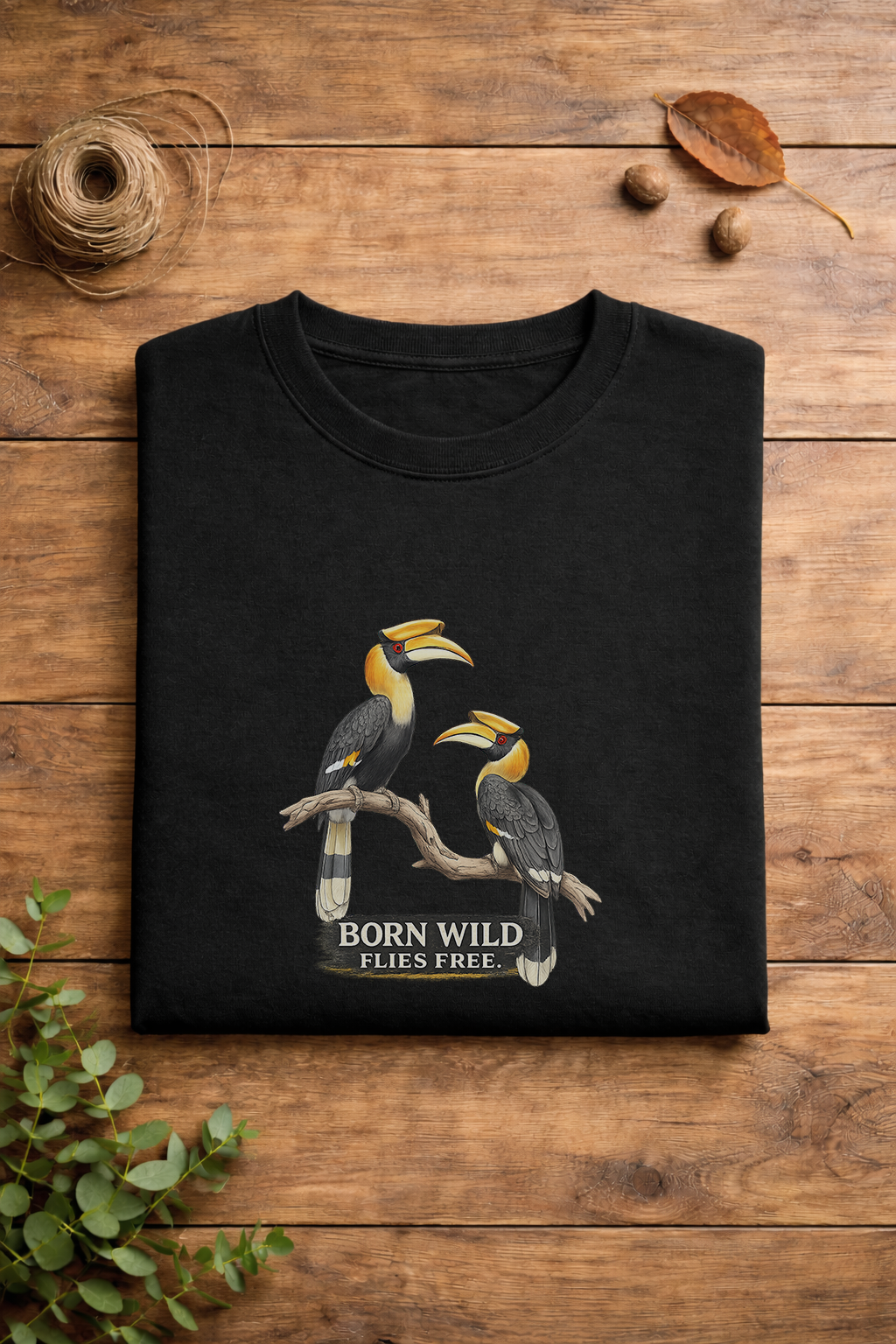 Born Wild Hornbill Oversized Tee – NIGHTHOUL