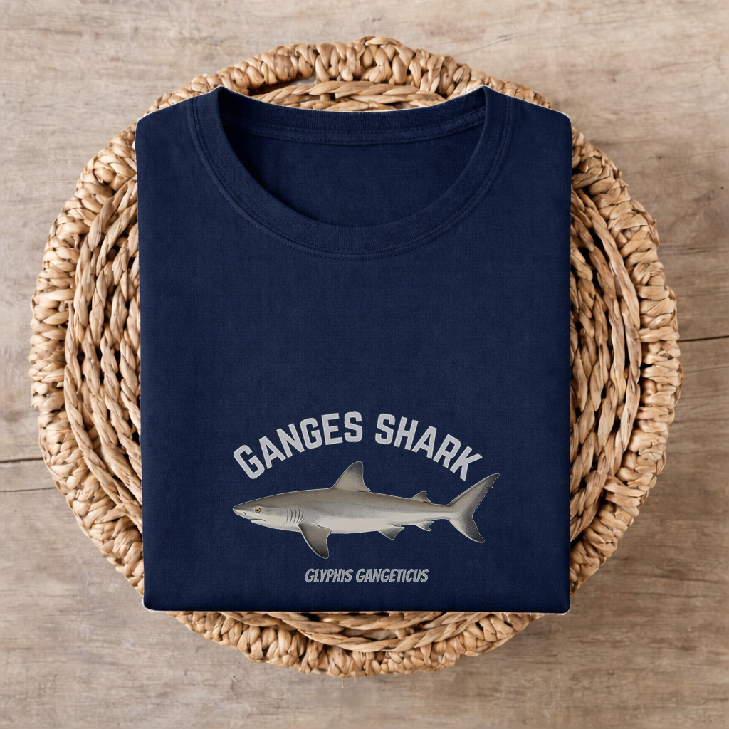 The River Sentinel Regular Fit T-Shirt: Ganges Shark