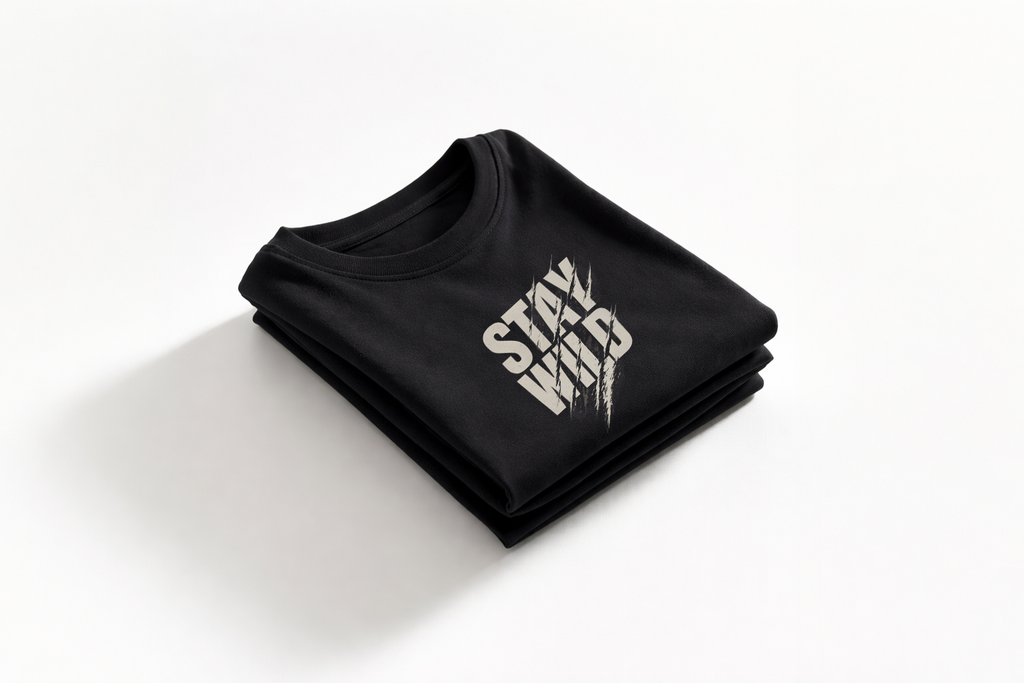 Stay Wild: Regular Fit T-Shirt
