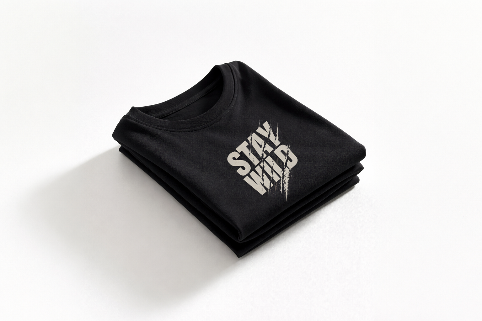 Stay Wild: Regular Fit T-Shirt