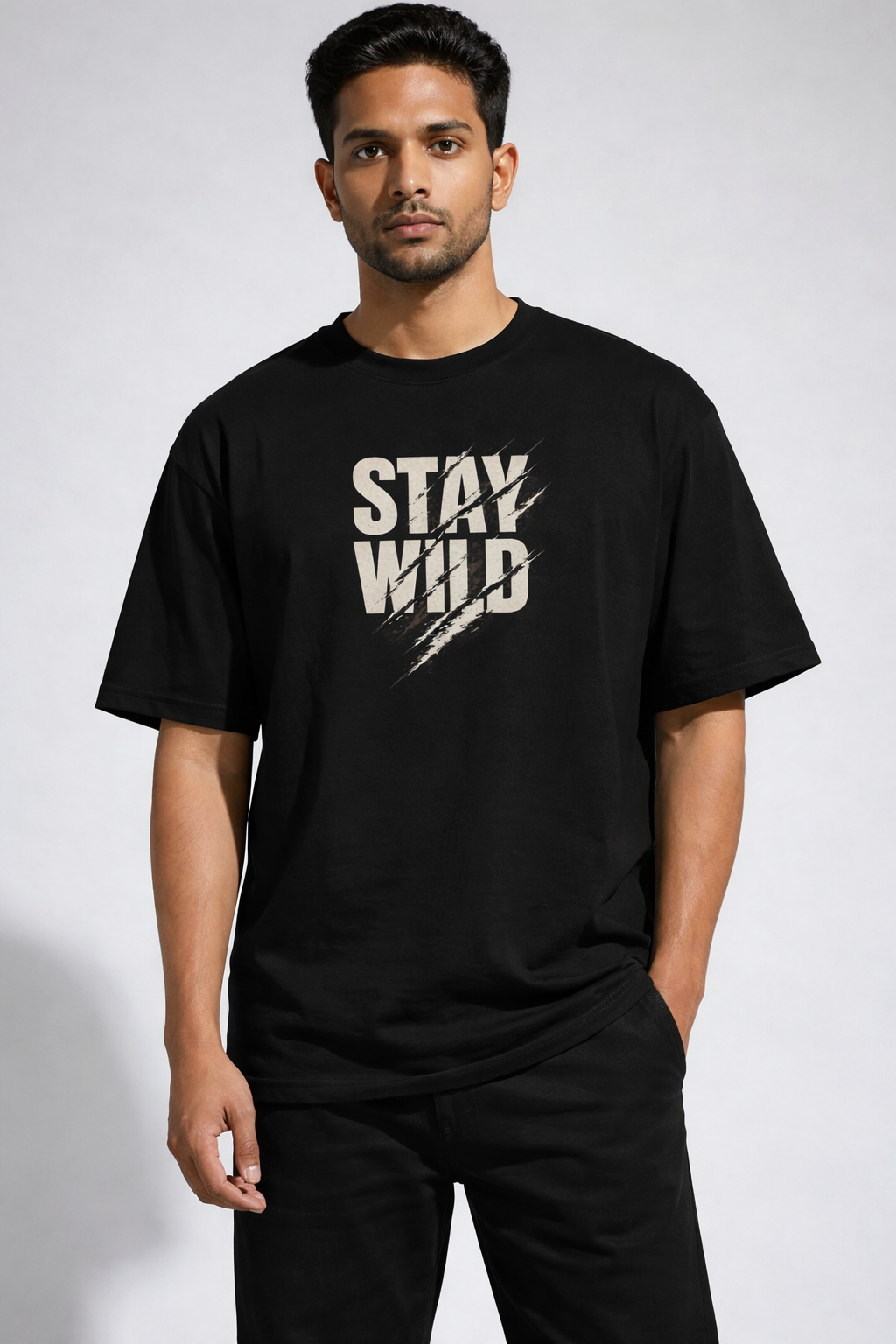 Stay Wild: Regular Fit T-Shirt