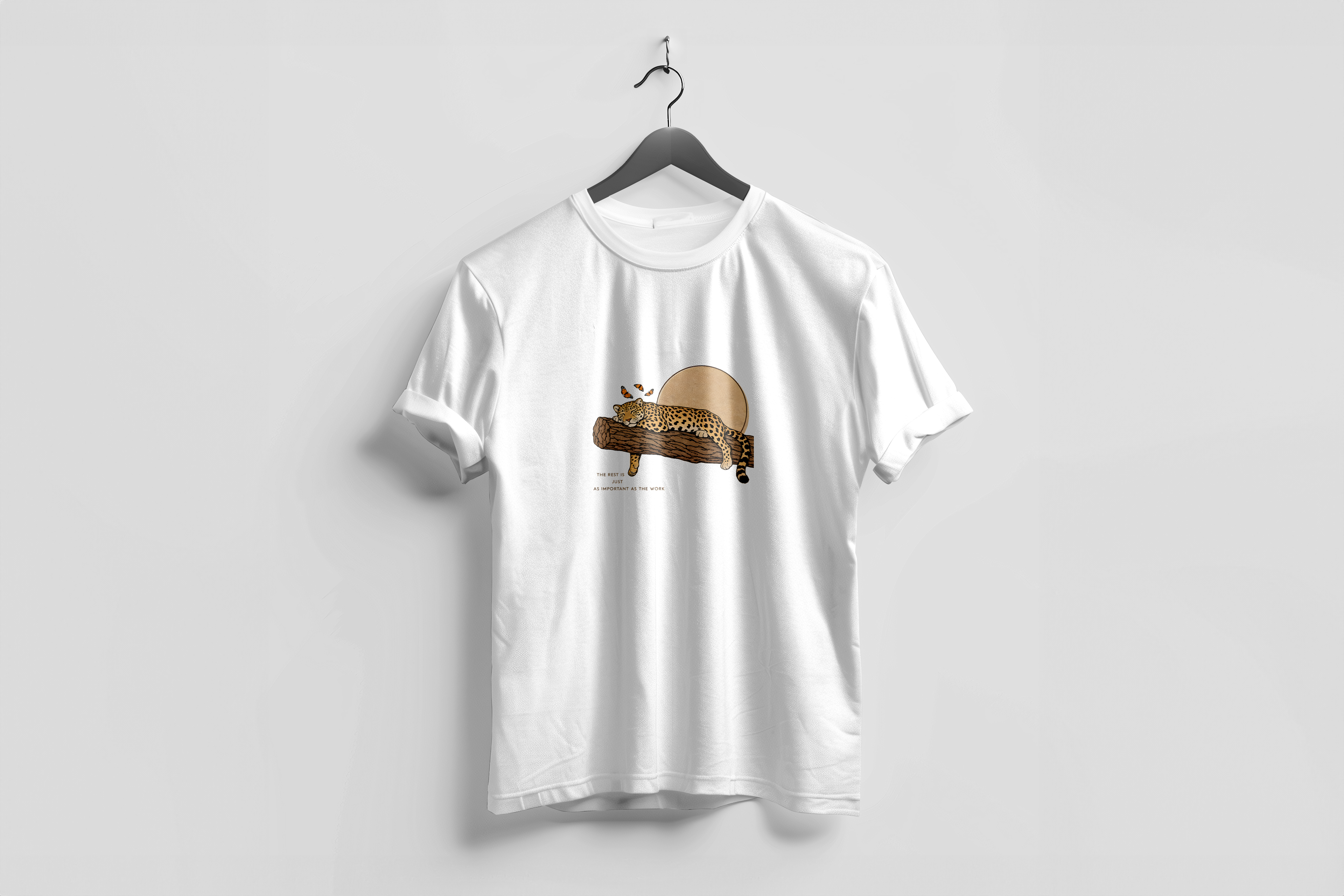 The Resting Leopard: Regular fit