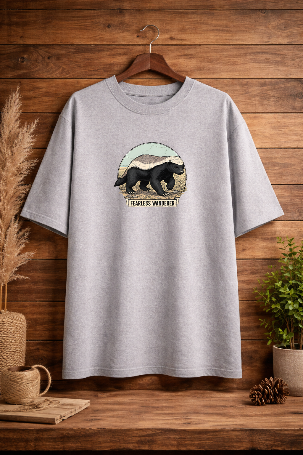 The Fearless Wanderer Heavyweight Oversized T-Shirt