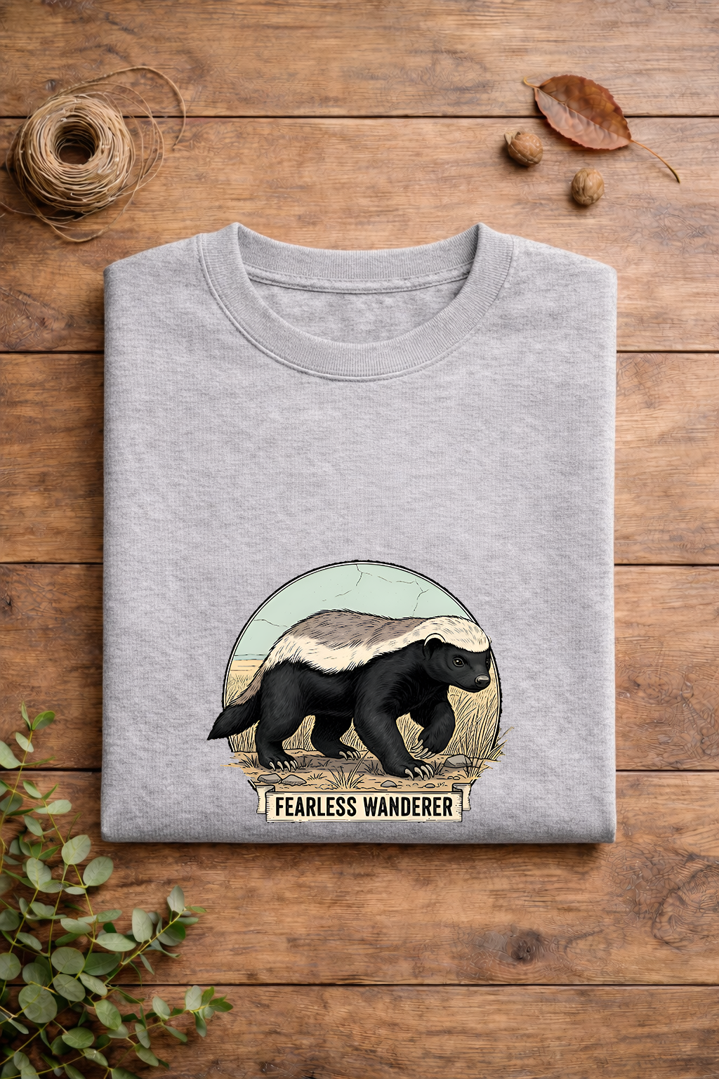 The Fearless Wanderer Heavyweight Oversized T-Shirt