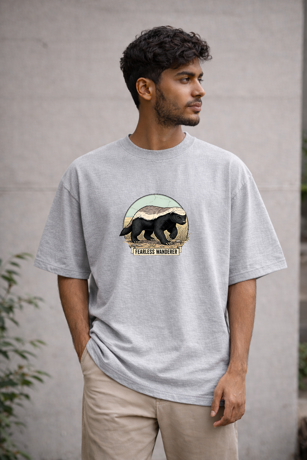 The Fearless Wanderer Heavyweight Oversized T-Shirt