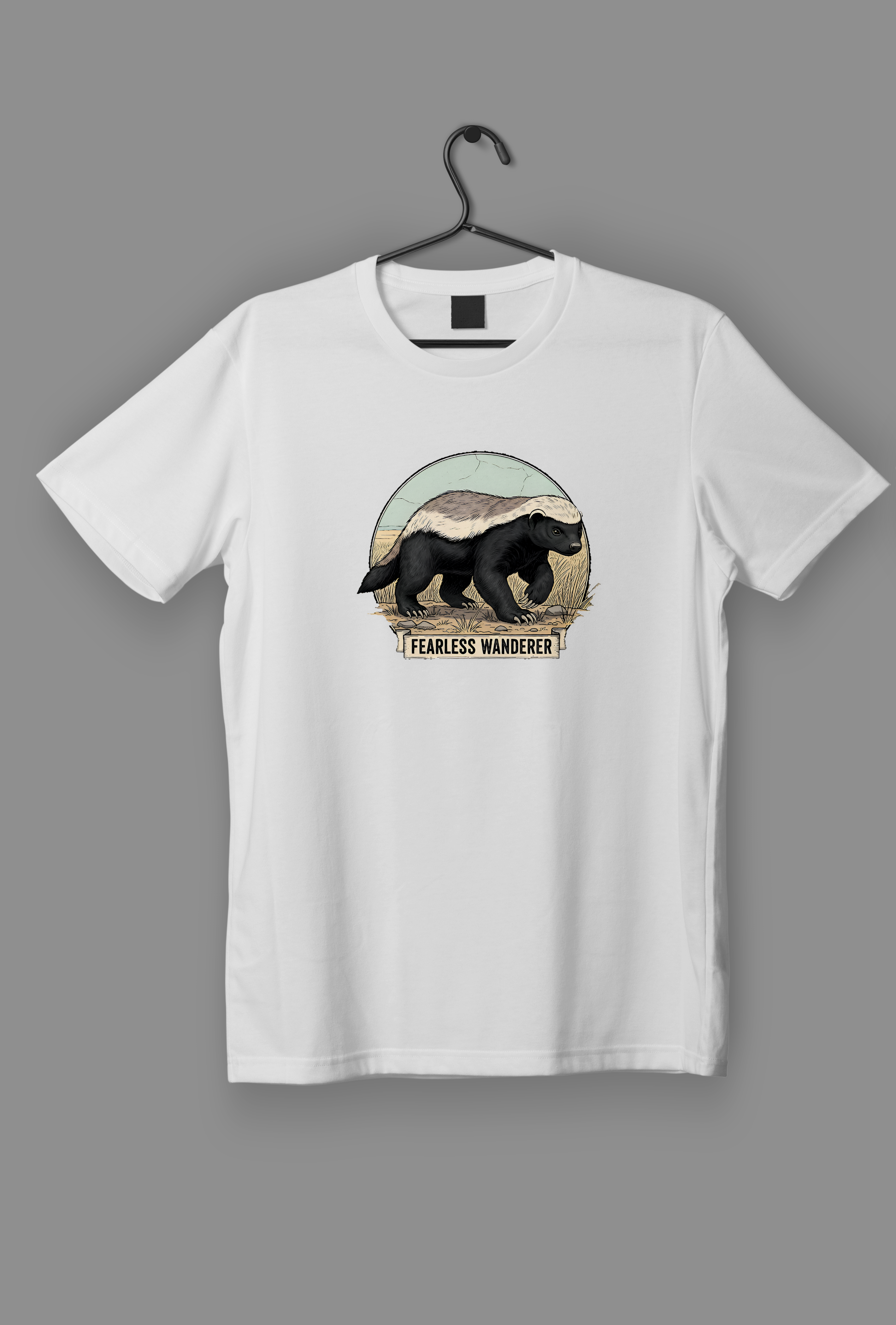 Honey Badger: The Unbreakable (Premium Stretch T-shirt)