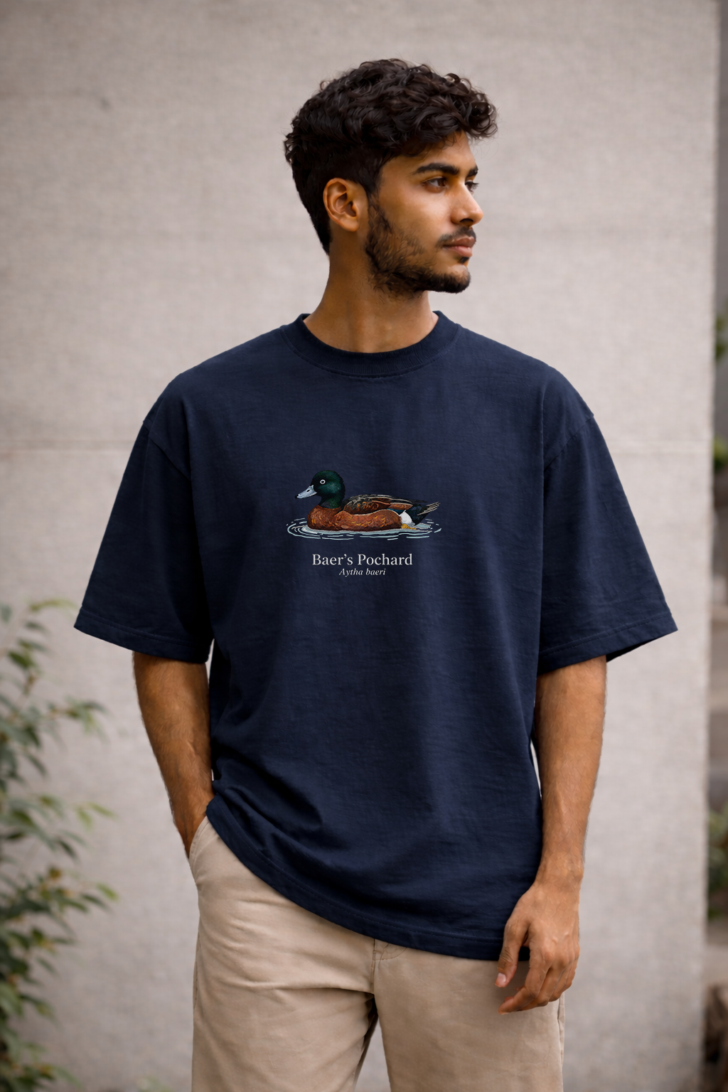 The Freshwater : Baer's Pochard Oversized Classic T-Shirt