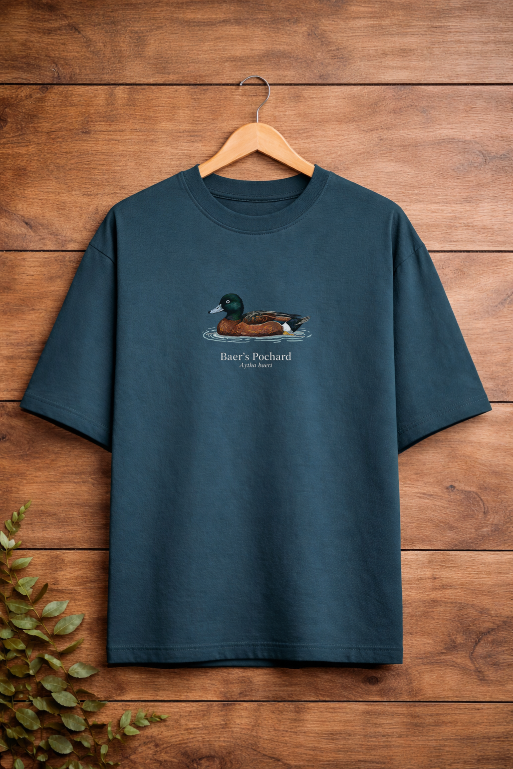 The Freshwater : Baer's Pochard Oversized Classic T-Shirt