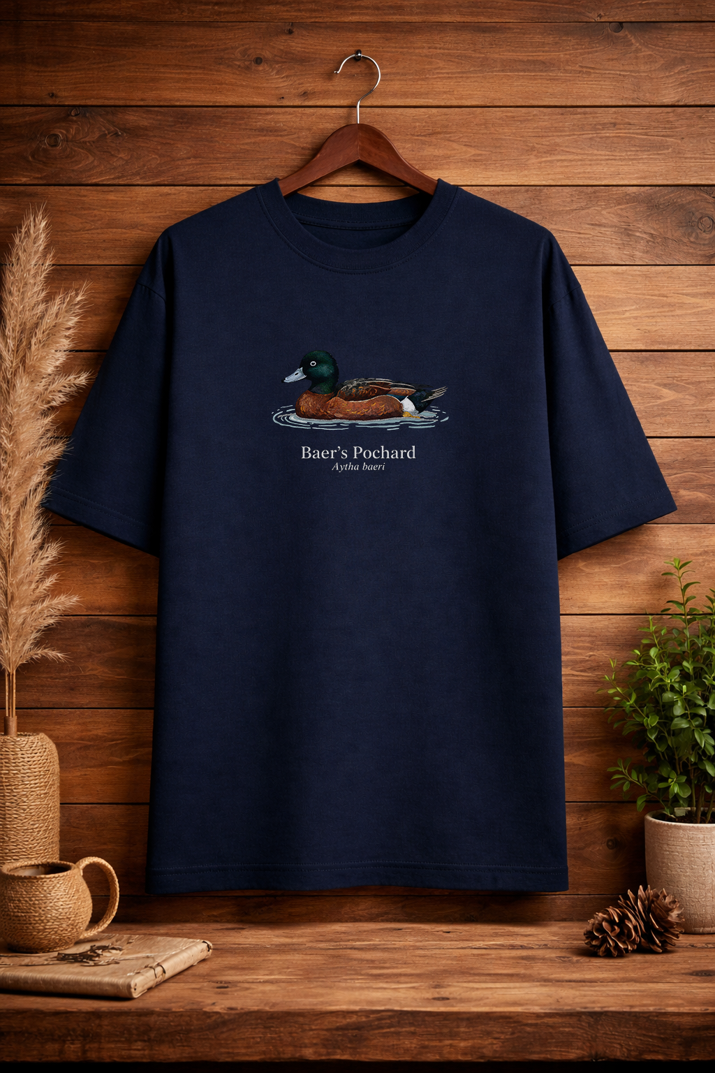 The Freshwater : Baer's Pochard Oversized Classic T-Shirt