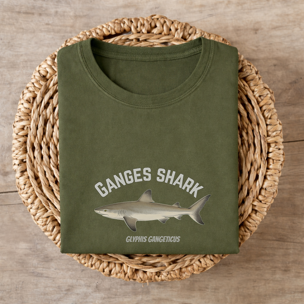 The River Sentinel Regular Fit T-Shirt: Ganges Shark