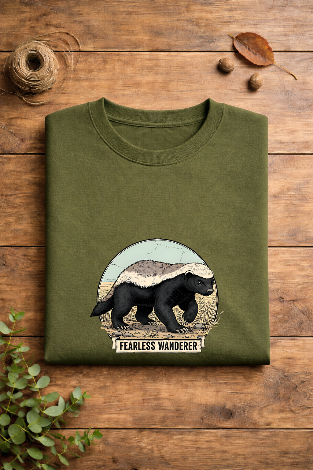 The Fearless Wanderer Heavyweight Oversized T-Shirt