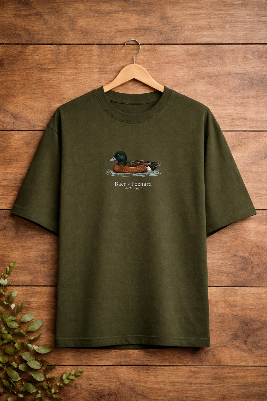 The Freshwater : Baer's Pochard Oversized Classic T-Shirt