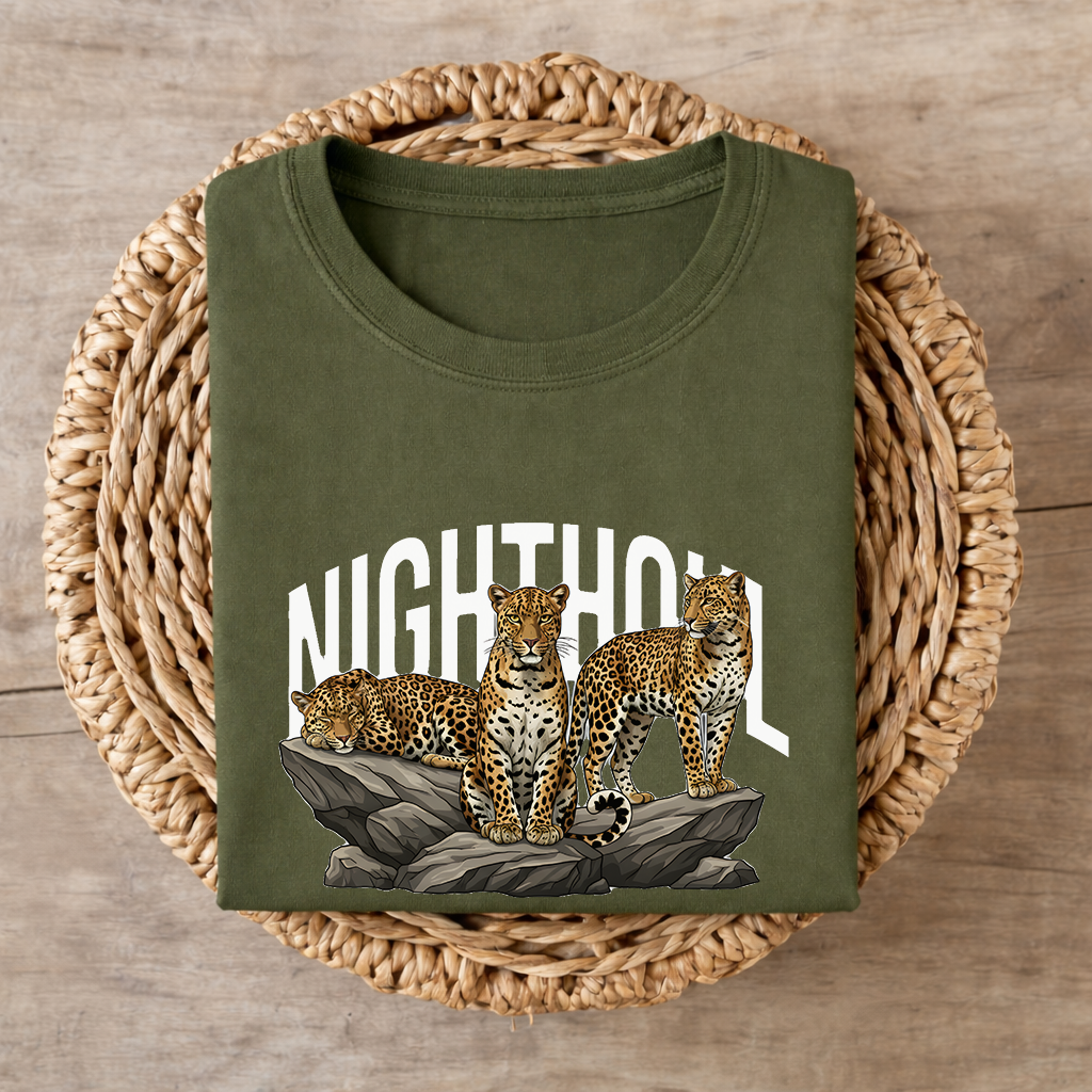 The Classic Crew T-Shirt: Leopard Trio Regular Fit