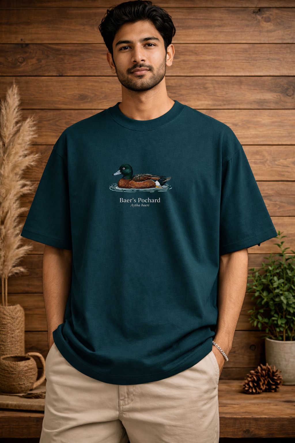 The Freshwater : Baer's Pochard Oversized Classic T-Shirt