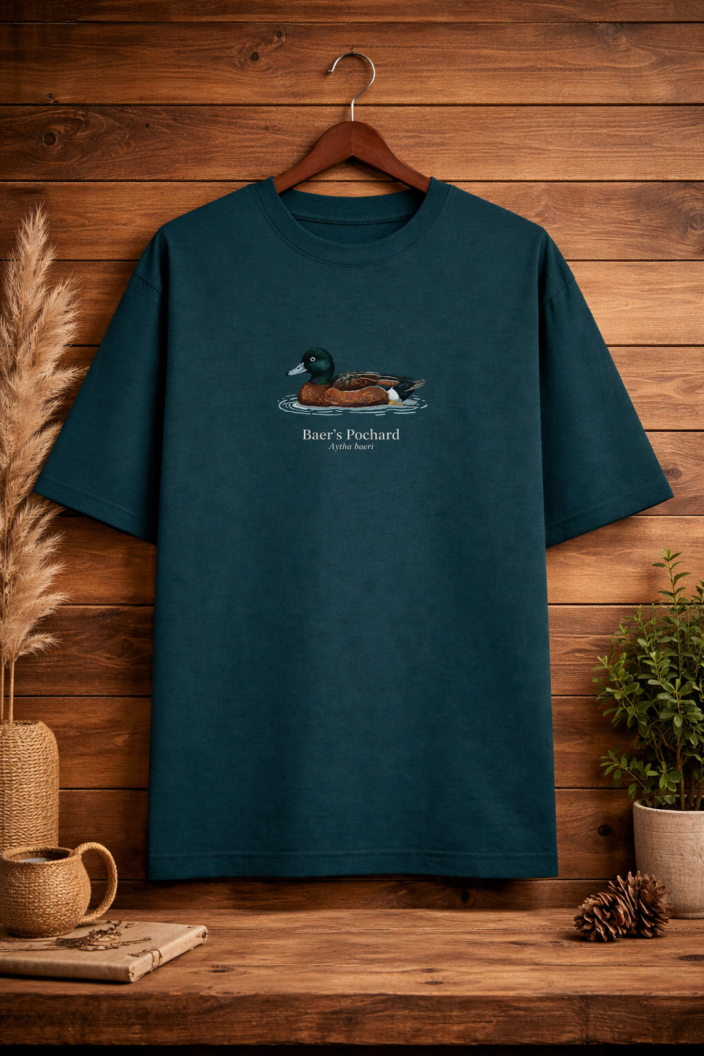 The Freshwater : Baer's Pochard Oversized Classic T-Shirt