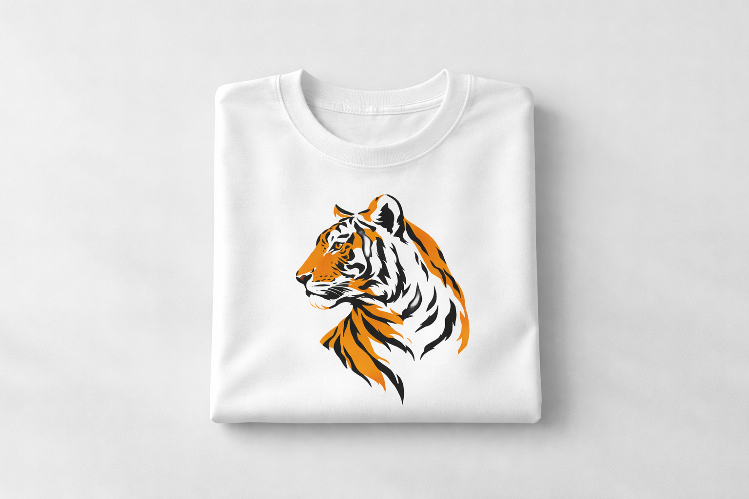 The Royal Bengal Portrait Regular Fit T-Shirt