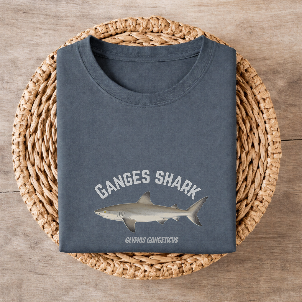 The River Sentinel Regular Fit T-Shirt: Ganges Shark