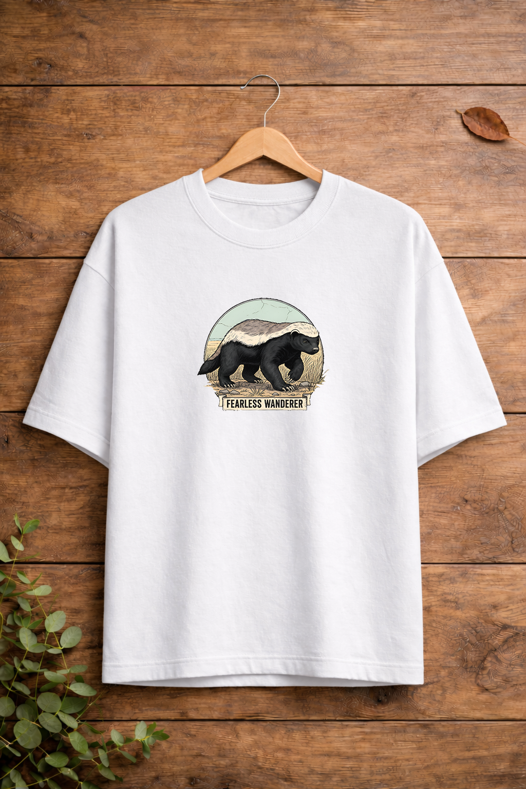 The Fearless Wanderer Heavyweight Oversized T-Shirt