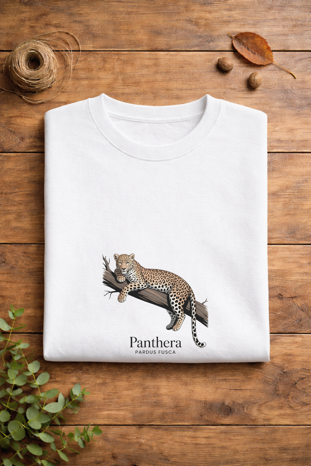 Leopard : Heavyweight Oversized 100% pure Cotton (240 GSM)T-Shirt