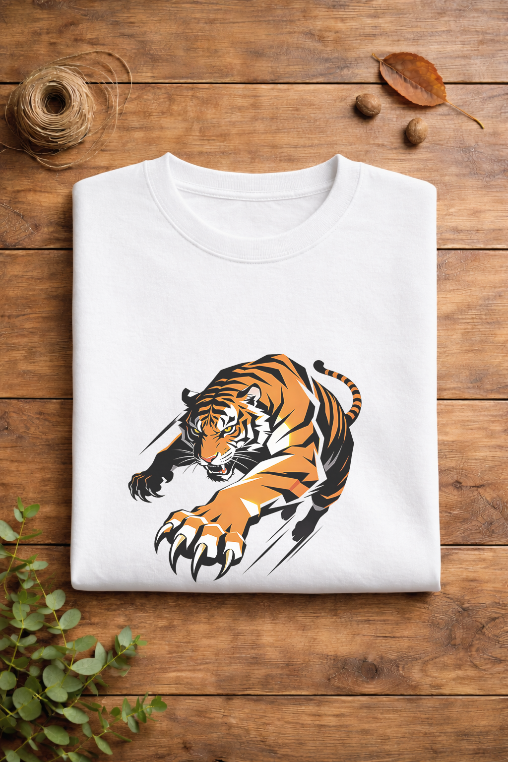 Tiger: The Apex Predator Heavyweight Oversized T-Shirt