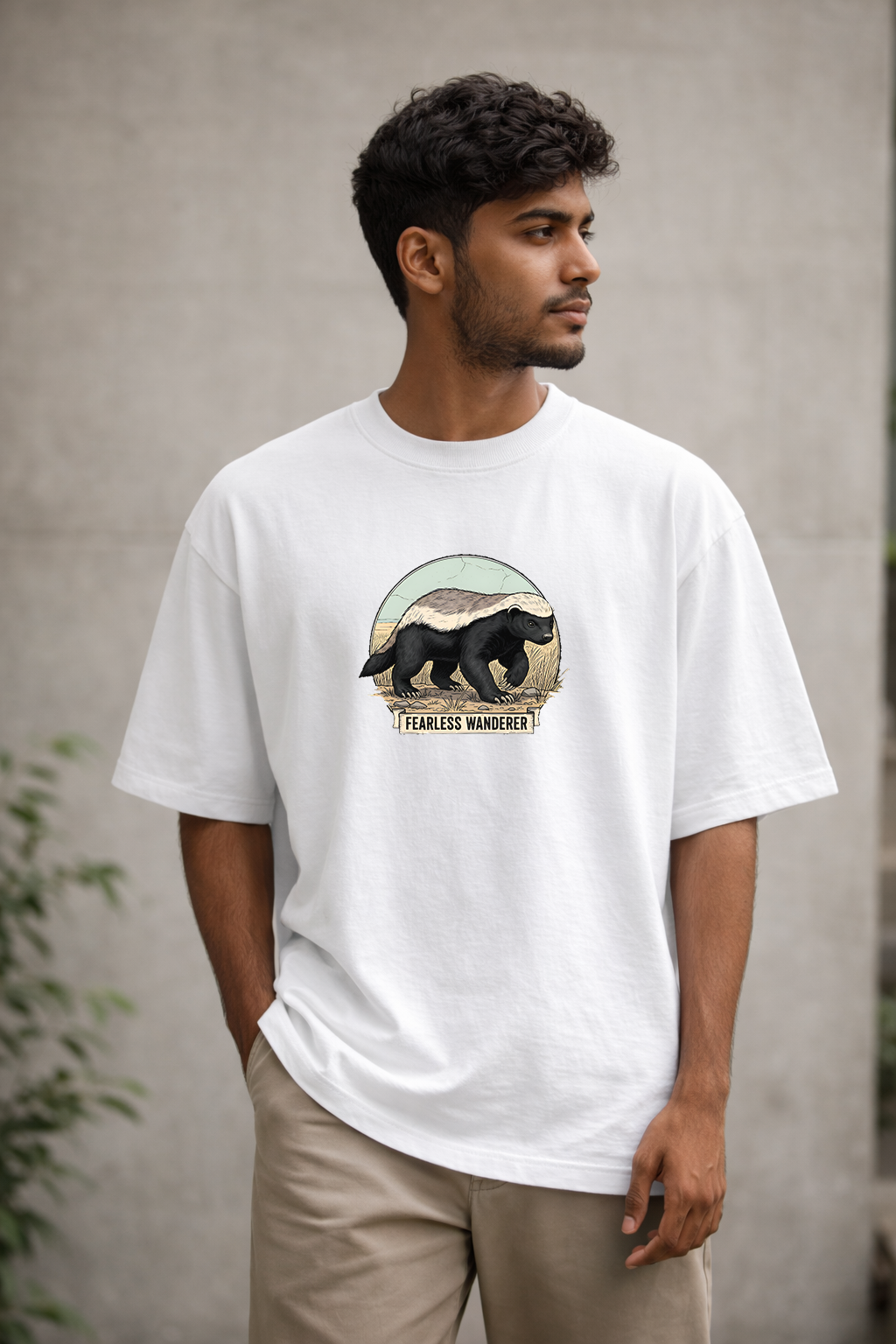 The Fearless Wanderer Heavyweight Oversized T-Shirt