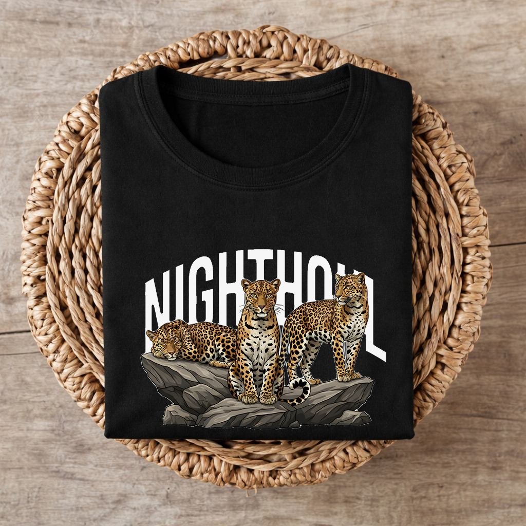 The Classic Crew T-Shirt: Leopard Trio Regular Fit