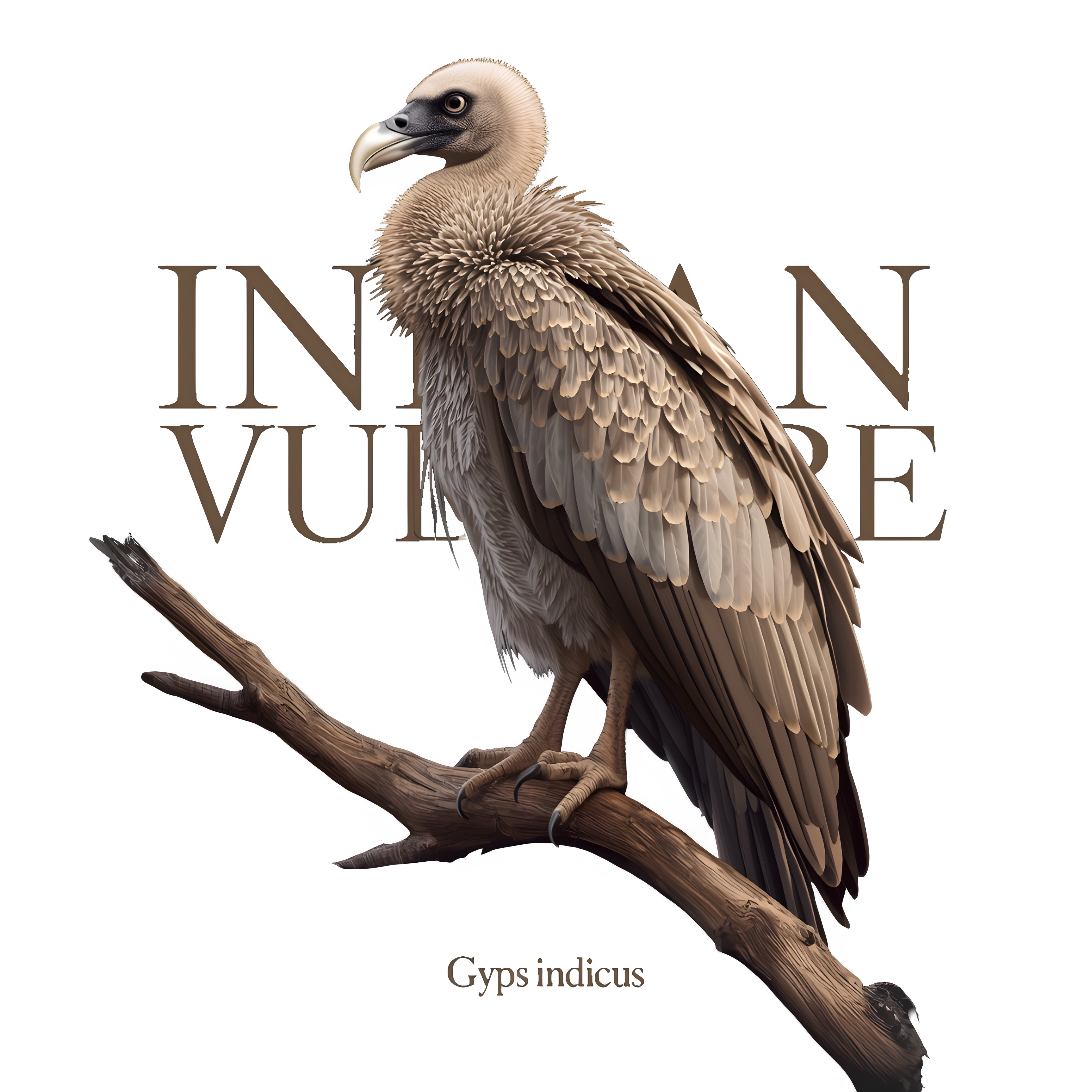 Vulture Heavyweight Oversized T-Shirt 100% cotton (240 GSM)